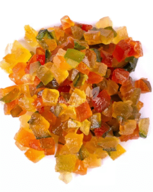 frutas cristalizadas